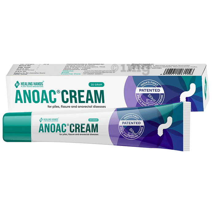 Healin Hands Anoac Cream | Piles & Fissure Care