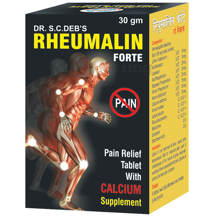 Dr. S.C.Deb's Rheumalin Forte Tablet with Calcium Supplement Tablet