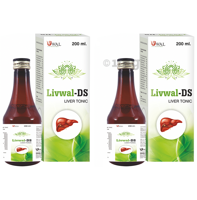 UWAL Livwal-DS Liver Tonic (200ml Each)