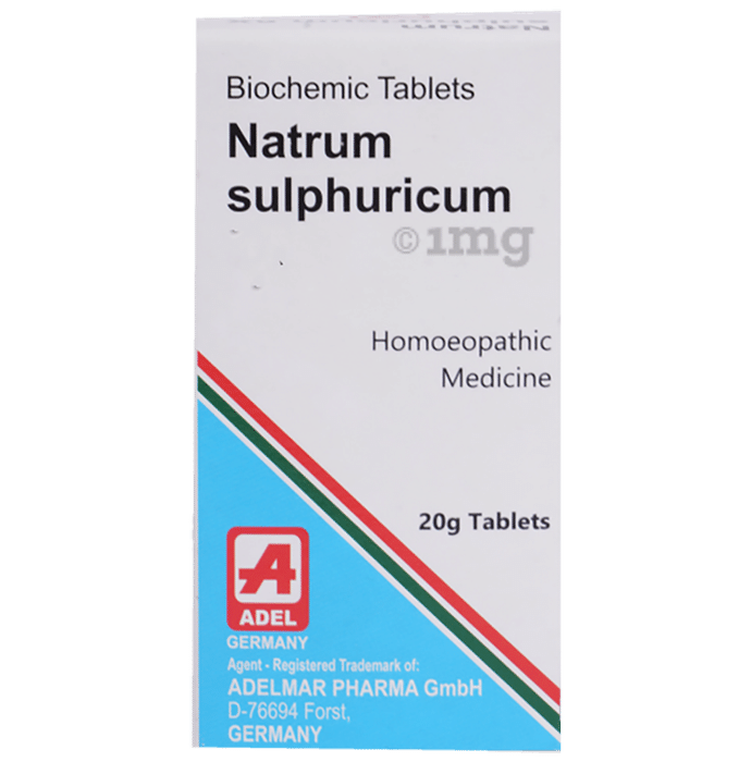 ADEL Natrum Sulphuricum Biochemic Tablet 3X