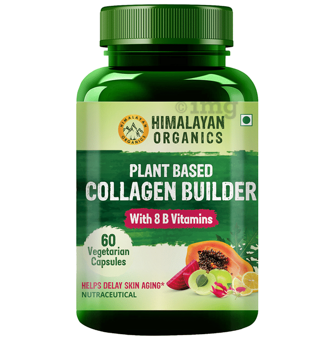 Himalayan Organics Plant Based Collagen Builder Vegetarian Capsule