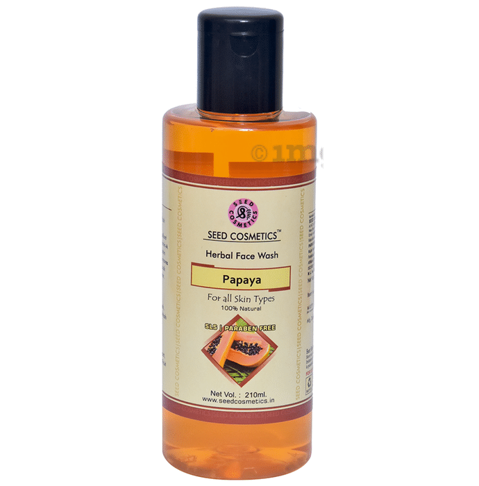Seed Cosmetics Papaya Herbal Face Wash