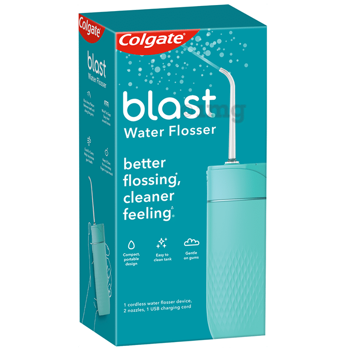 Colgate Blast Water Flosser Teal