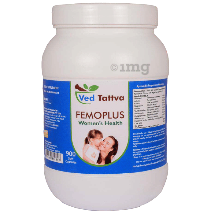 Ved Tattva Femo Plus Women's Health Capsule