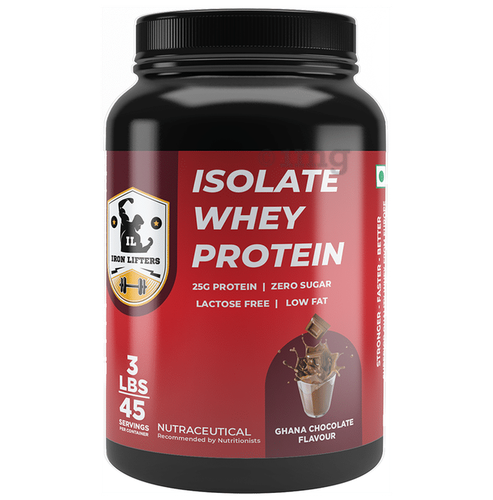 Iron Lifters Isolate Whey Protein Powder Ghana Chocolate
