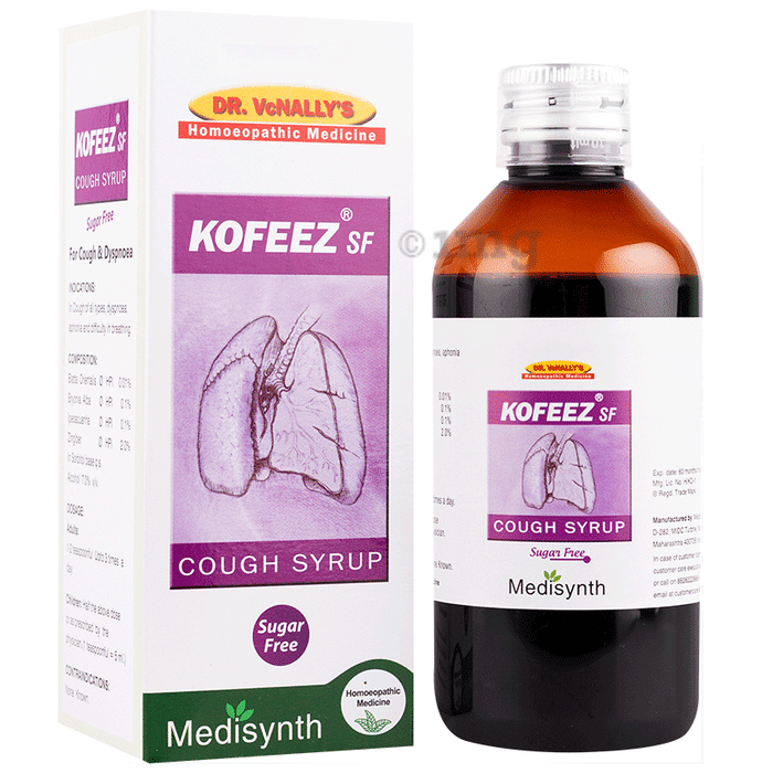 Medisynth Kofeez SF Cough Syrup Sugar Free