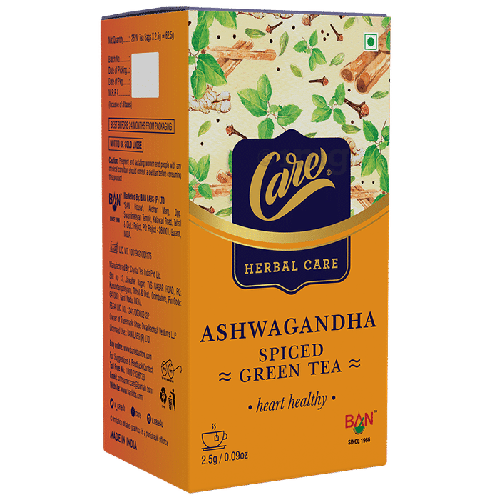Care Herbal Care Spiced Green Tea Bag (2.5gm Each)
