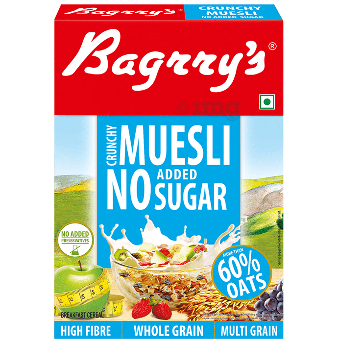 Bagrry's Crunchy Muesli No Added Sugar