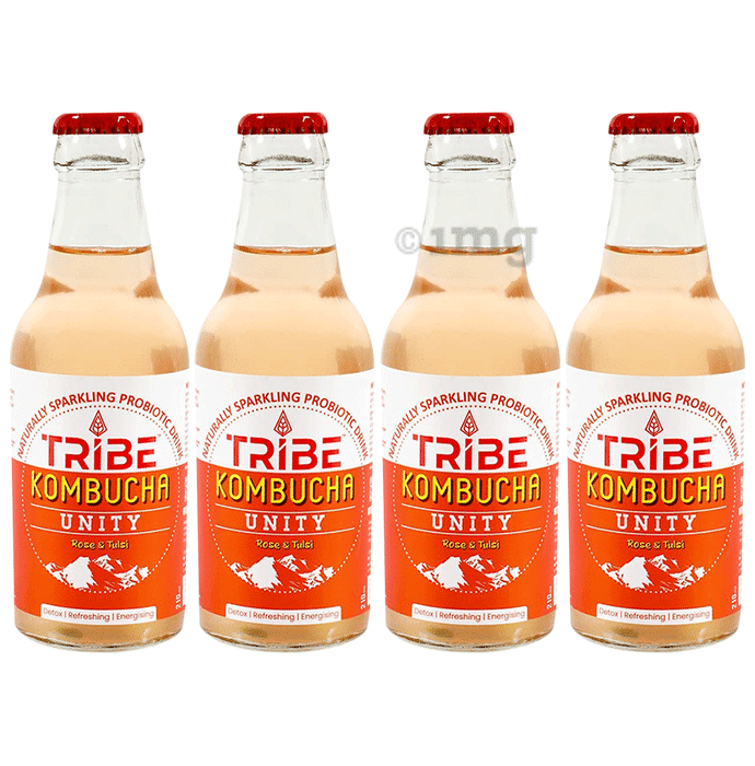 Tribe Kombucha Naturally Sparkling Probiotic Drink Unity (210ml Each)