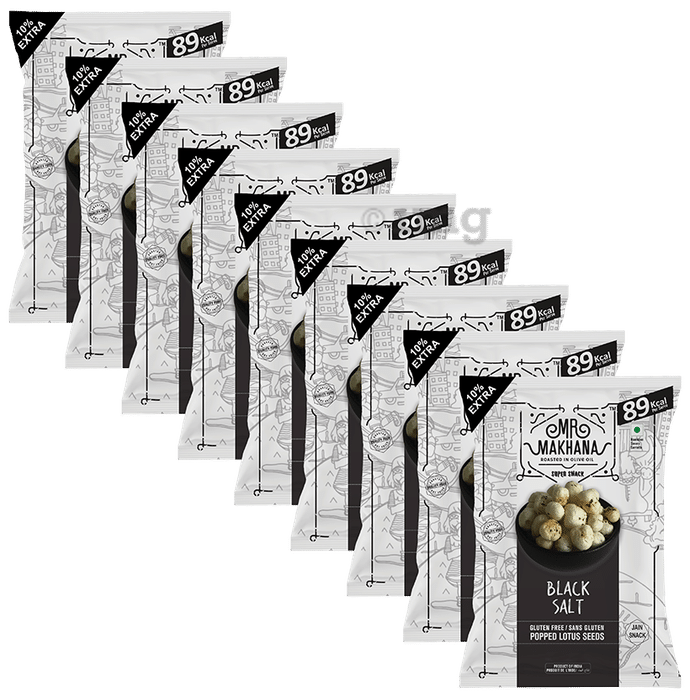 Mr Makhana Black Salt (25gm Each)