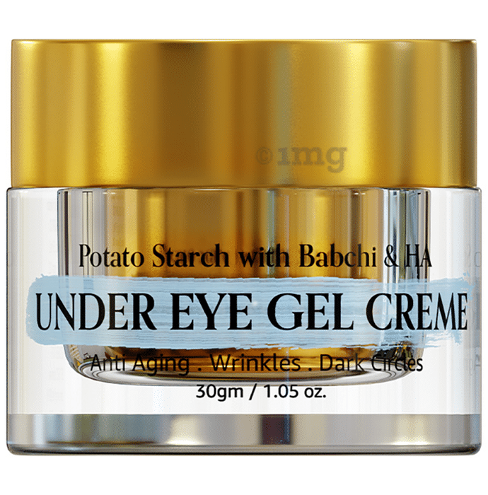 TAC The Ayurveda Co. Collagen Boosting Under Eye Gel Creme Anti Wrinkles and Dark Circles Remover