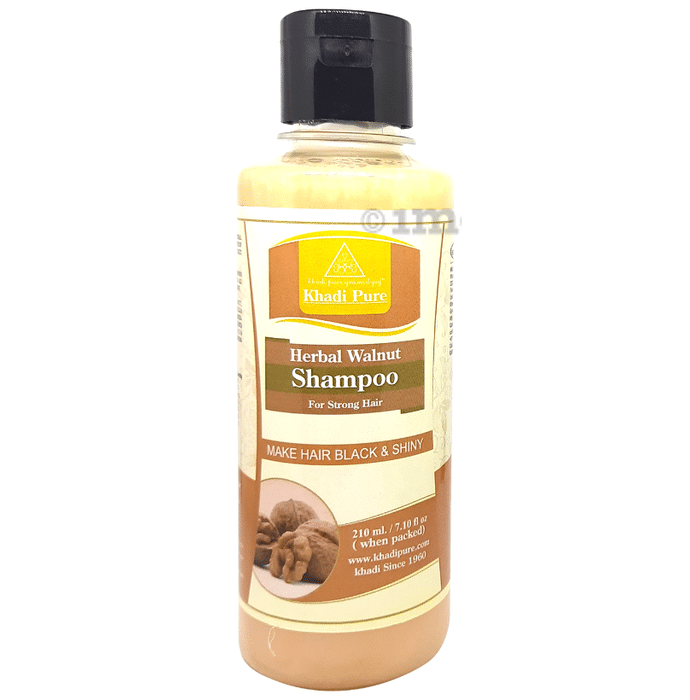 Khadi Pure Herbal Walnut Shampoo