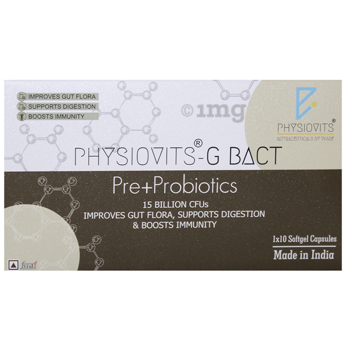 Physiovits G Bact Pre+Probiotics Softgel Capsule