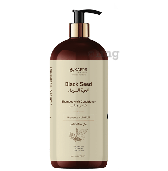 Kaers By Healthcrew Black Seed Shampoo with Conditioner