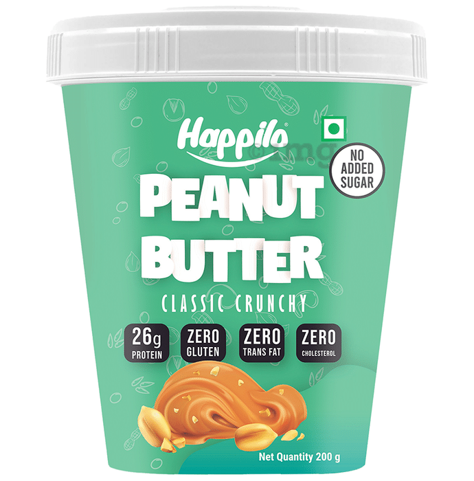 Happilo Peanut Butter Classic Classic Crunchy