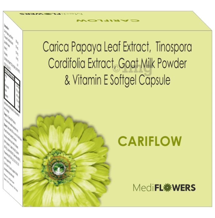 Cariflow Softgel Capsule Orange