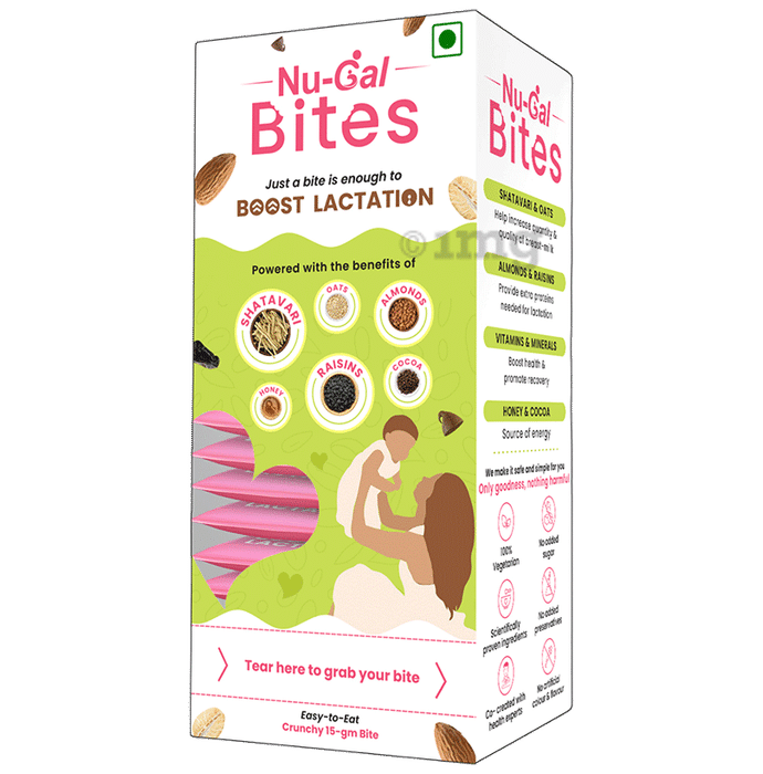 Nu-Gal Bites | Boost Lactation Bar Chocolate