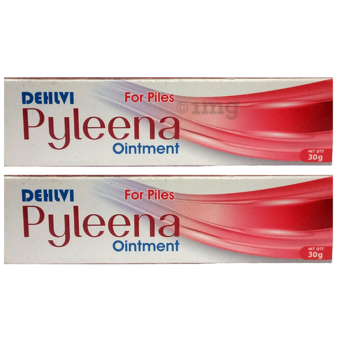 Dehlvi Pyleena Ointment (30gm Each)