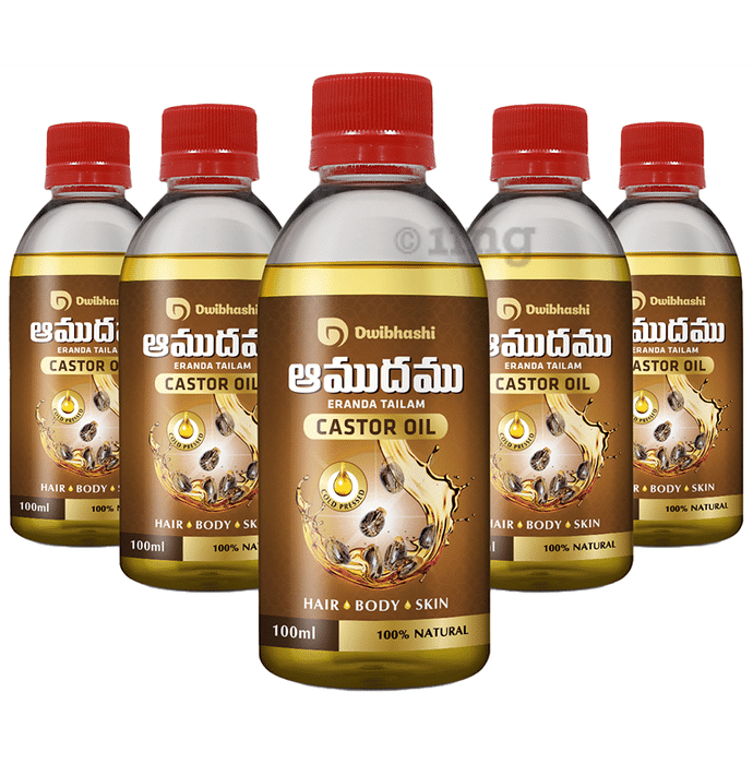 Dwibhashi Castor Oil (100ml Each)
