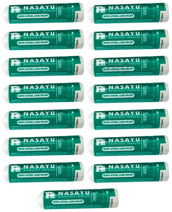 Nasayu Ayurvedic Inhaler (0.5ml Each)
