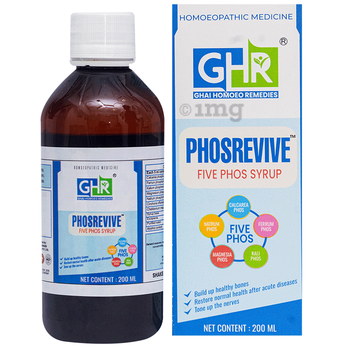Ghai Homoeo Remedies Phosrevive Syrup