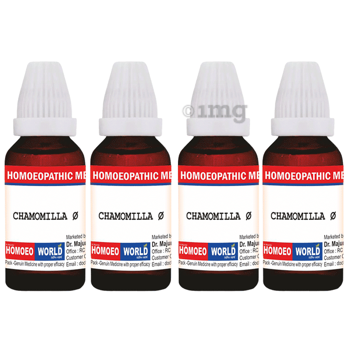 Dr. Majumder Homeo World Chamomilla Mother Tincture (30ml Each) Q