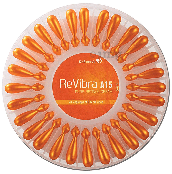 Revibra A15 Pure Retinol Vitamin A Cream | Fights Signs of Early Ageing & Improves Skin Elasticity