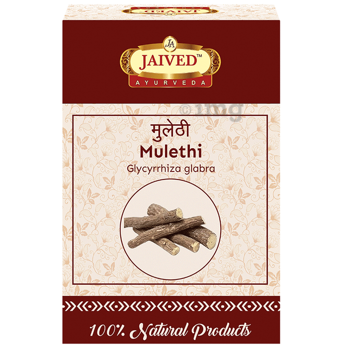 Jaived Ayurveda Mulethi | Soothes Throat, Reduces Cough & Eases Respiratory Issues