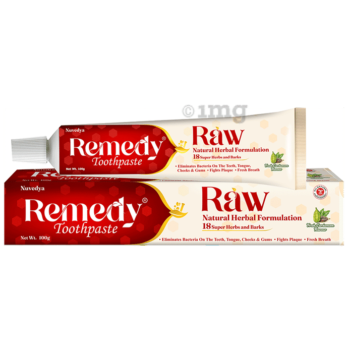 Remedy Raw Toothpaste