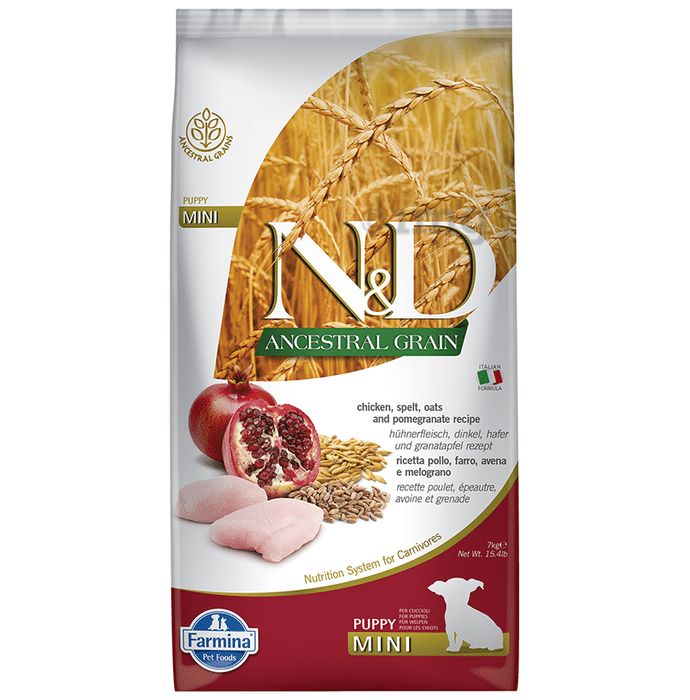 Farmina Pet Foods N&D Ancestral Grain for Puppy Mini Breed