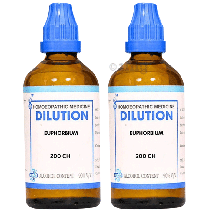 LDD Bioscience Euphorbium Dilution (100ml Each) 200 CH