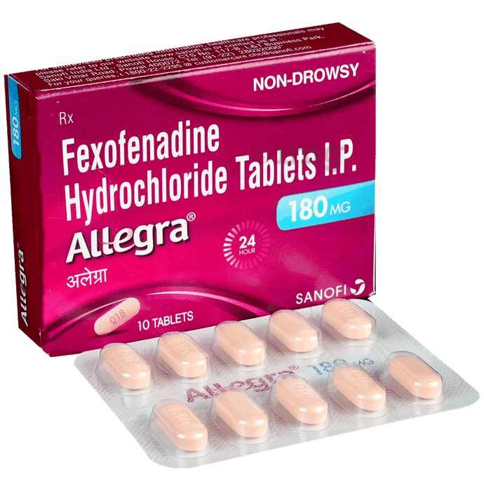 Allegra 180mg Tablet