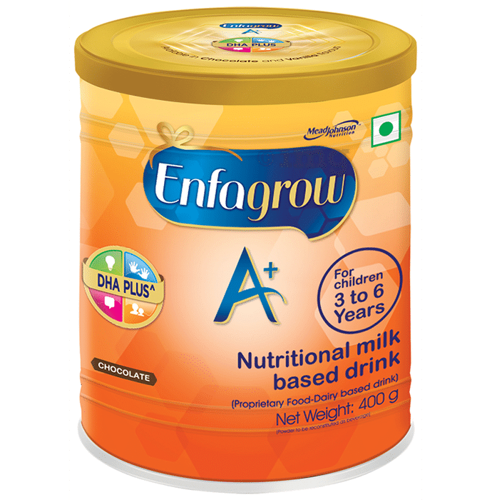 Enfagrow A+ Nutritional Milk with DHA | Powder for Brain Development | Flavour Chocolate