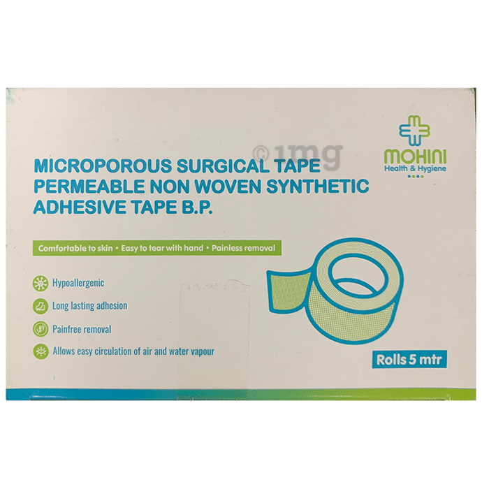 Mohini Microporous Surgical Tape 1.25 cm x 5 m