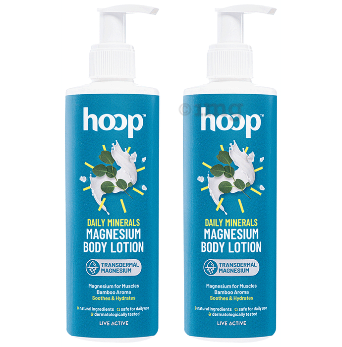 Hoop Daily Minerals Magnesium Body Lotion (250ml Each)