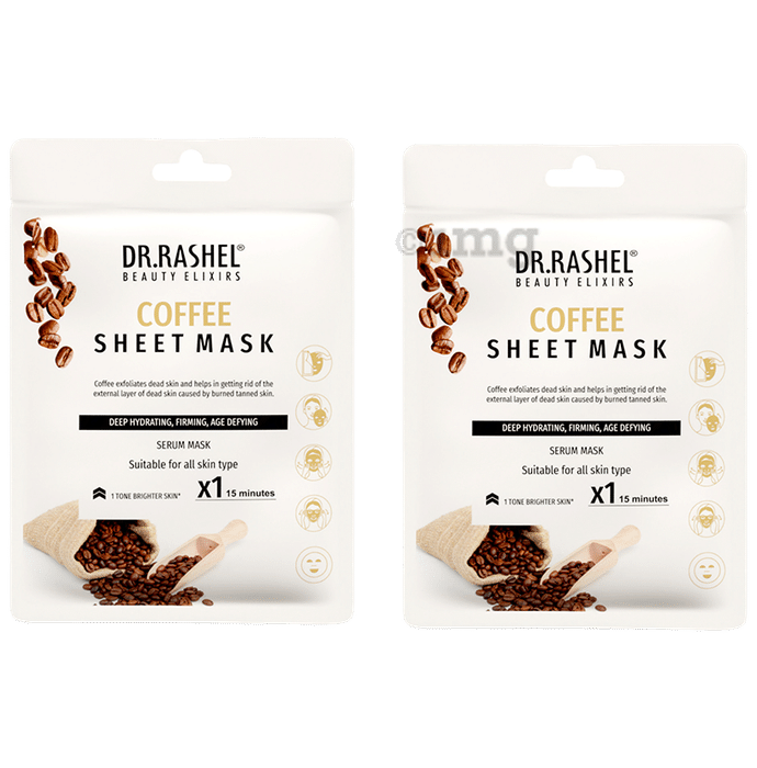 Dr. Rashel Coffee Sheet Mask(20gm Each)