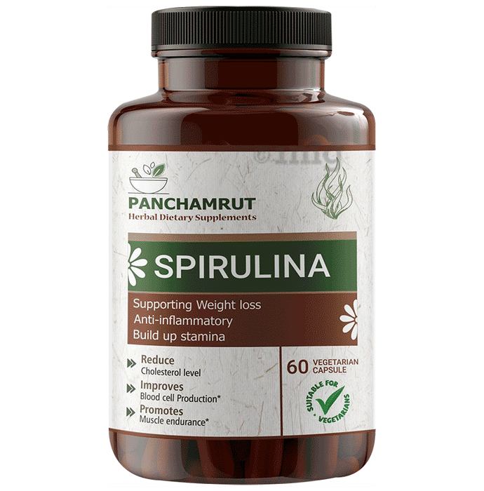 Panchamrut Herbals Spirulina Capsules