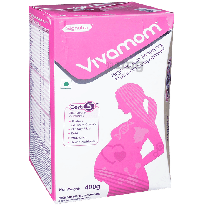 Vivamom High Protein Maternal Supplement | Flavour Vanilla Powder