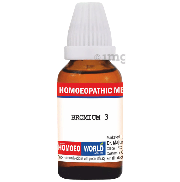 Dr. Majumder Homeo World Bromium(30ml Each) 3