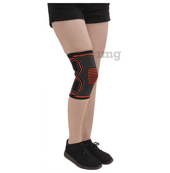 ADBZ Knee Cap Supreme Stretchable and Comfortable, Knee Support For Knee Pain For Men and Women Black XXL