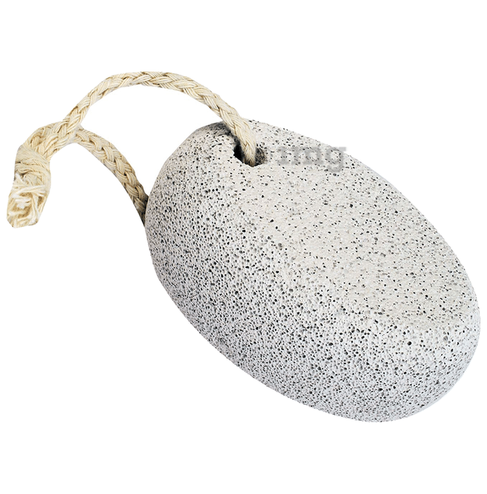 Vega Oval Pumice Stone White