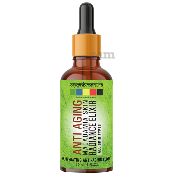 Organix Mantra Anti Aging Macadamia Skin Radiance Elixir Buy bottle of