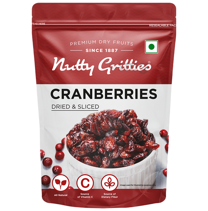 Nutty Gritties Dried & Sliced Cranberries
