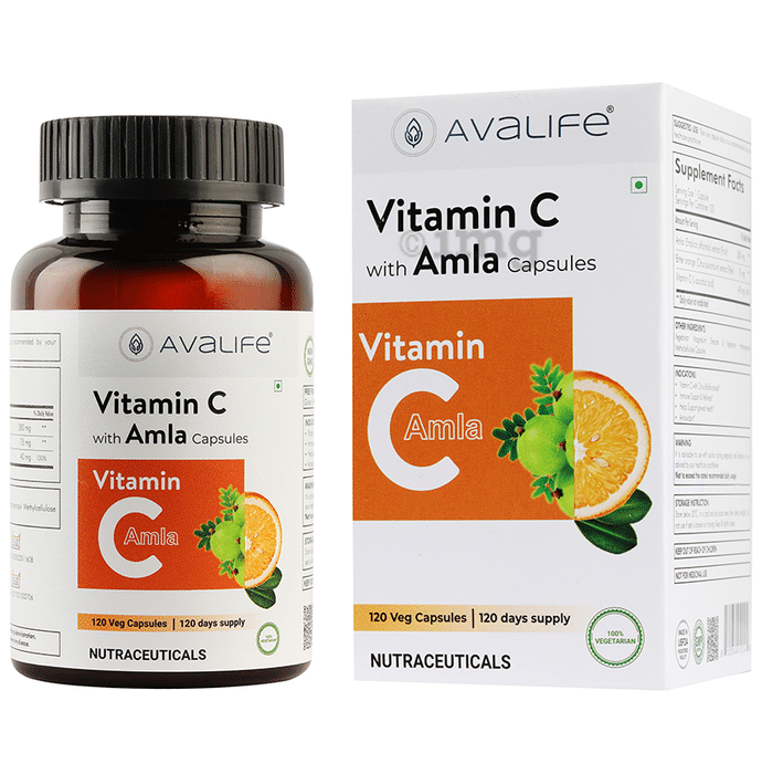 Avalife Vitamin C Amla Veg Capsule