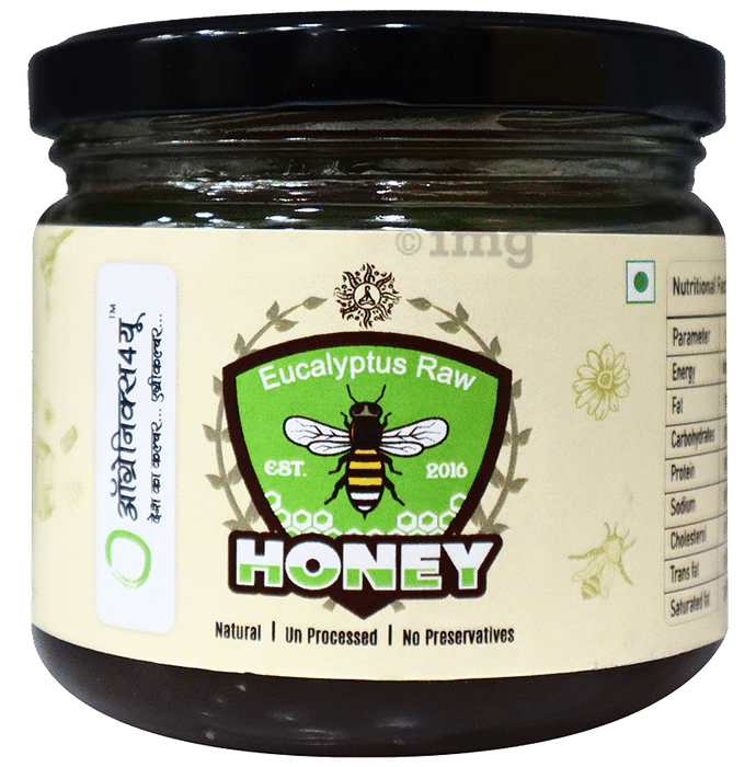 Organics4u Eucalyptus Raw Honey