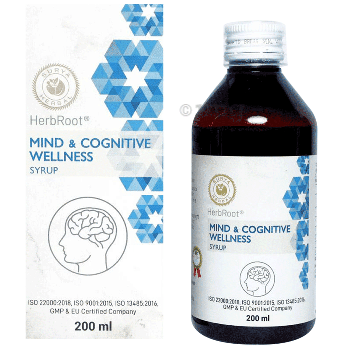 Herb Root Mild & Cognitive Wellness Syrup (200ml Each)