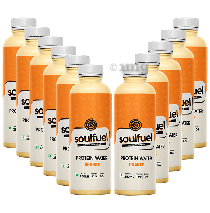 SoulFuel Protein Water (250ml Each) Orange