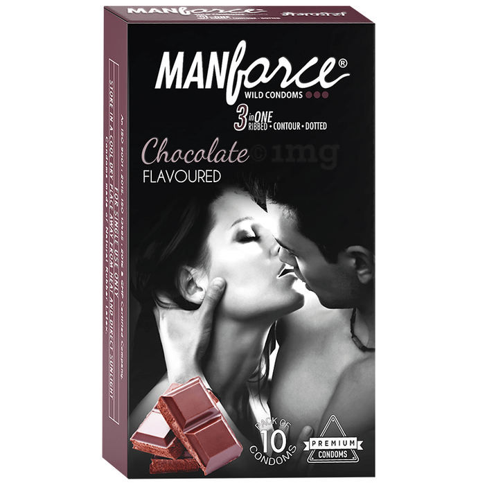 Manforce Wild Condom | Flavour Chocolate