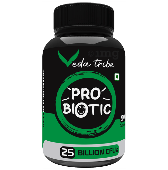 Veda Tribe Probiotic 25 Billion CFUs Capsule