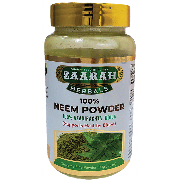 Zaarah Herbals 100% Neem Powder